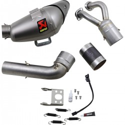 S-Y7R8-HEGEHT AKRAPOVIC RACING TITANIUM COMPLETE EXHAUST YAMAHA TRACER 7 /  GT 2020-2023