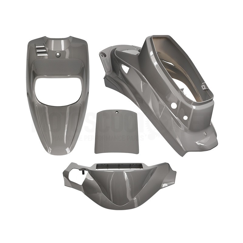 Produktbild von Kunststoff-Carenkit 6-teilig Schwarz – Für MBK Booster Next / Yamaha BW's NG
